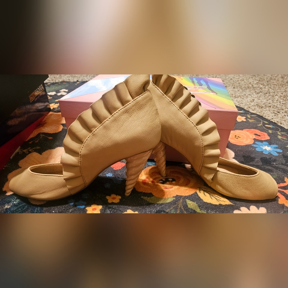 Jeffery Campbell Michelle Unicorn Heels Sz 8.5 - Picture 6 of 16